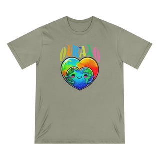AXOLOTL "ourAXO HEART" T SHIRT 100% ORGANIC COTTON - ouraxo