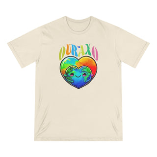 AXOLOTL "ourAXO HEART" T SHIRT 100% ORGANIC COTTON - ouraxo