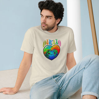 AXOLOTL "ourAXO HEART" T SHIRT 100% ORGANIC COTTON - ouraxo