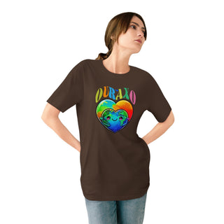 AXOLOTL "ourAXO HEART" T SHIRT 100% ORGANIC COTTON - ouraxo