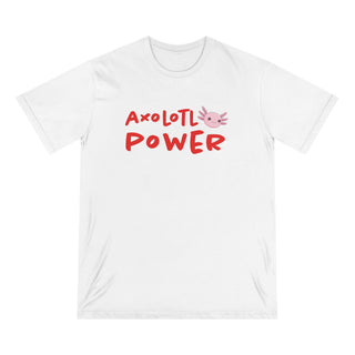 AXOLOTL "POWER" 100% ORGANIC COTTON - ouraxo