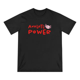 AXOLOTL "POWER" 100% ORGANIC COTTON - ouraxo