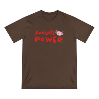 AXOLOTL "POWER" 100% ORGANIC COTTON - ouraxo