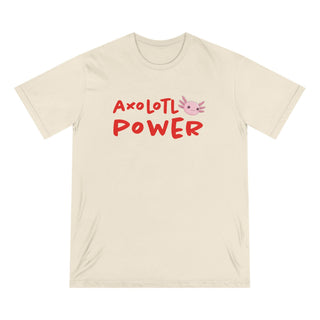AXOLOTL "POWER" 100% ORGANIC COTTON - ouraxo