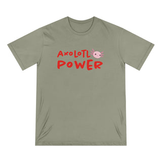 AXOLOTL "POWER" 100% ORGANIC COTTON - ouraxo