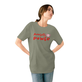 AXOLOTL "POWER" 100% ORGANIC COTTON - ouraxo