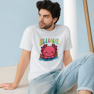 AXOLOTL "RELAXOTL" T SHIRT 100% ORGANIC COTTON - ouraxo