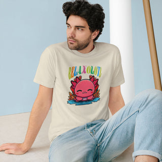 AXOLOTL "RELAXOTL" T SHIRT 100% ORGANIC COTTON - ouraxo