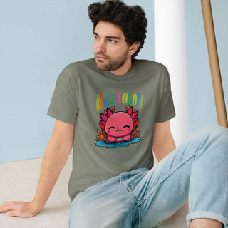 AXOLOTL "RELAXOTL" T SHIRT 100% ORGANIC COTTON - ouraxo