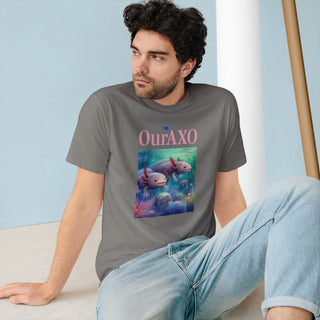 AXOLOTL T SHIRT 100% ORGANIC COTTON "SWIMMERS" - ouraxo