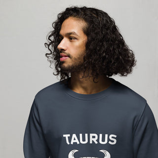 AXOLOTL TAURUS SWEATSHIRT DESIGN ORGANIC COTTON - ouraxo