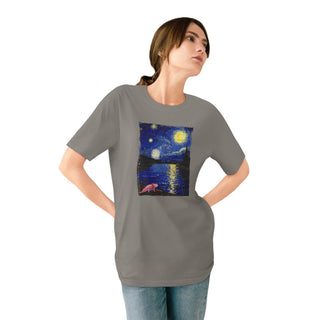 AXOLOTL VAN GOGH'S "STARY NIGHT" 100% ORGANIC COTTON - ouraxo