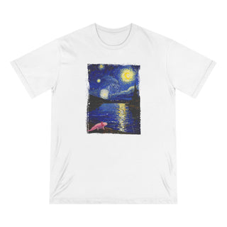 AXOLOTL VAN GOGH'S "STARY NIGHT" 100% ORGANIC COTTON - ouraxo