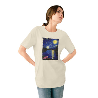 AXOLOTL VAN GOGH'S "STARY NIGHT" 100% ORGANIC COTTON - ouraxo