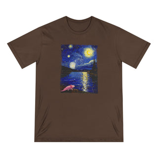 AXOLOTL VAN GOGH'S "STARY NIGHT" 100% ORGANIC COTTON - ouraxo
