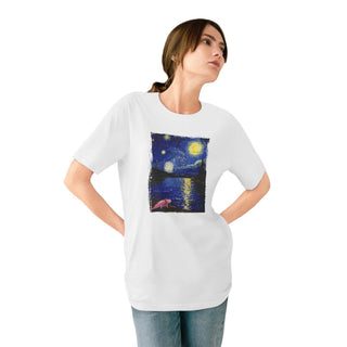 AXOLOTL VAN GOGH'S "STARY NIGHT" 100% ORGANIC COTTON - ouraxo