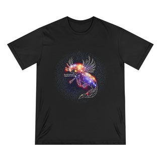 Axolotlastrology Fantasy Constellation Organic T-shirt - ouraxo
