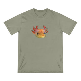 ourAXO unisex graphic t-shirt in mid grey