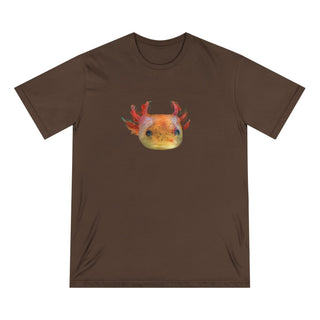 ourAXO unisex graphic t-shirt in brown