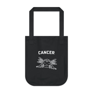 "CANCER SIGN" TOTE BAG FROM ZODIAC COLLECTION - 100% CERTIFIED ORGANIC COTTON CANVAS - ouraxo