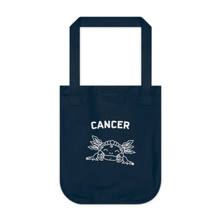 "CANCER SIGN" TOTE BAG FROM ZODIAC COLLECTION - 100% CERTIFIED ORGANIC COTTON CANVAS - ouraxo
