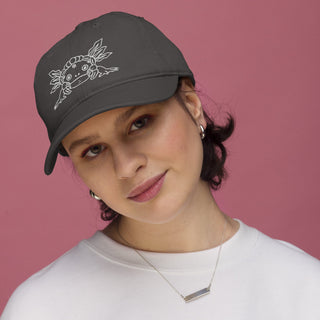 "CANCER SIGN" ZODIAC COLLECTION - 100% CERTIFIED ORGANIC COTTON HAT WITH EMBROIDERY - ouraxo