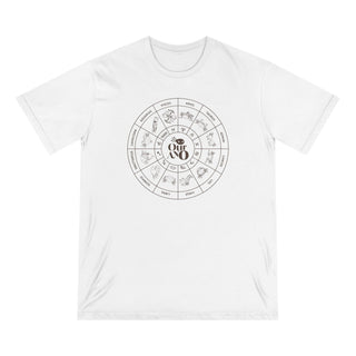 Cancer Zodiac T Shirt | Organic Cotton | Sustainable Axolotl Apparel - ouraxo