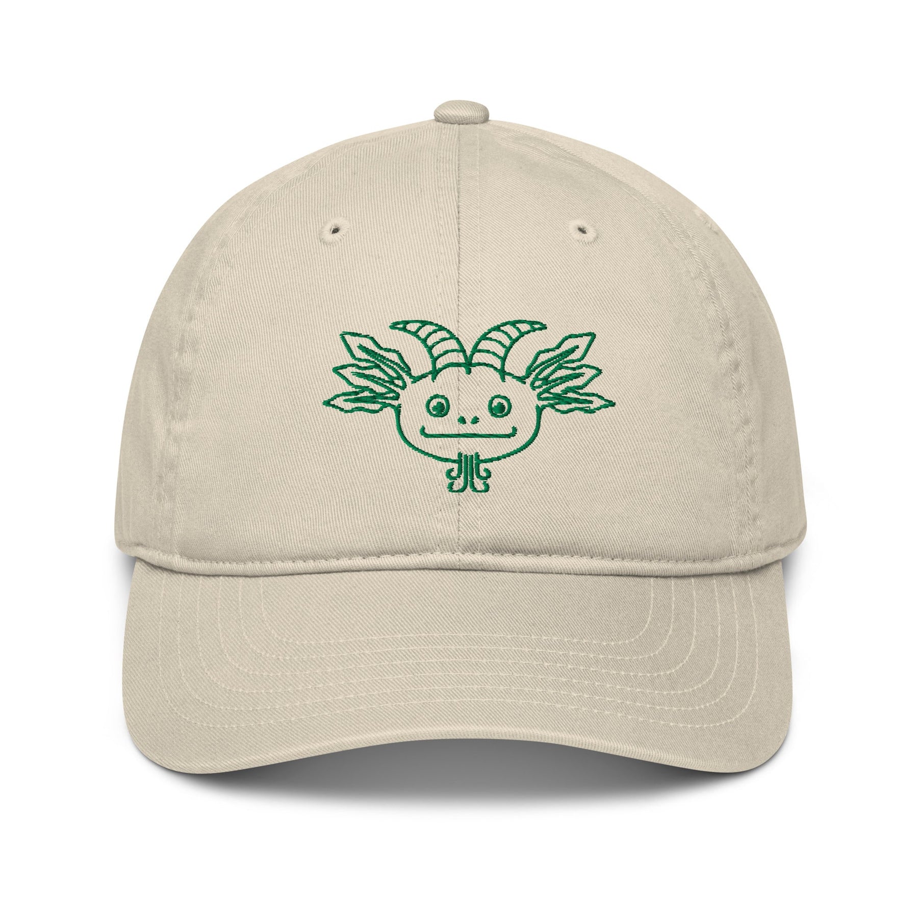 ourAXO Capricorn zodiac embroidered organic cotton baseball cap