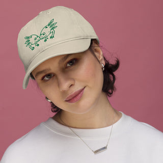 "GEMINI SIGN" ZODIAC COLLECTION - 100% CERTIFIED ORGANIC COTTON HAT WITH EMBROIDERY - ouraxo