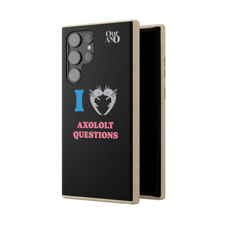 I Love Axolotl Questions phone case - ouraxo