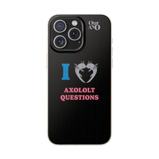 I Love Axolotl Questions phone case - ouraxo