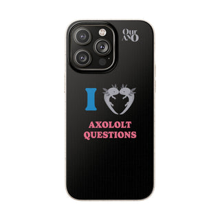 I Love Axolotl Questions phone case - ouraxo