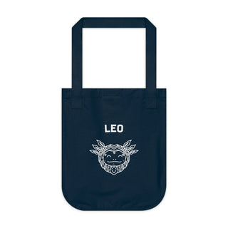 "LEO SIGN" TOTE BAG FROM ZODIAC COLLECTION - 100% CERTIFIED ORGANIC COTTON CANVAS - ouraxo