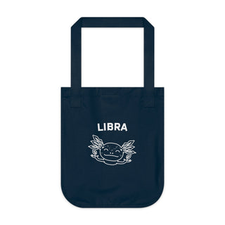 "LIBRA SIGN" TOTE BAG FROM ZODIAC COLLECTION - 100% CERTIFIED ORGANIC COTTON CANVAS - ouraxo