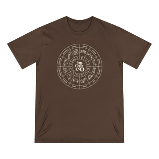 Libra Zodiac T Shirt | Organic Cotton | Sustainable Axolotl Apparel - ouraxo
