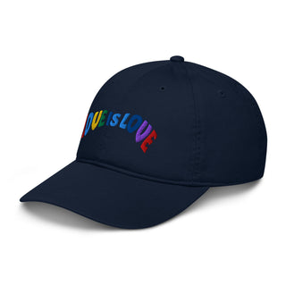 "LOVE IS LOVE" HAT 100% ORGANIC COTTON - ouraxo