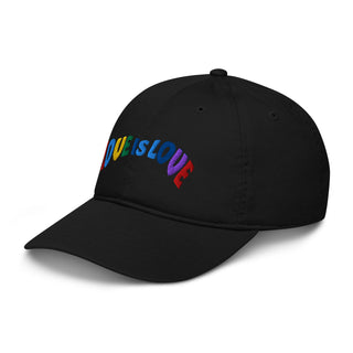"LOVE IS LOVE" HAT 100% ORGANIC COTTON - ouraxo