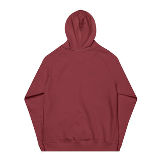 LOVE U Unisex Eco Raglan Hoodie (Embroidery) - ouraxo