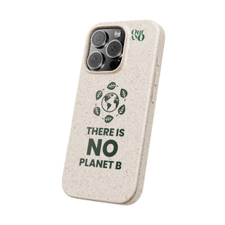 "NO PLANET B" APPLE IPHONE CASE - 100% SUSTAINABLE - ouraxo