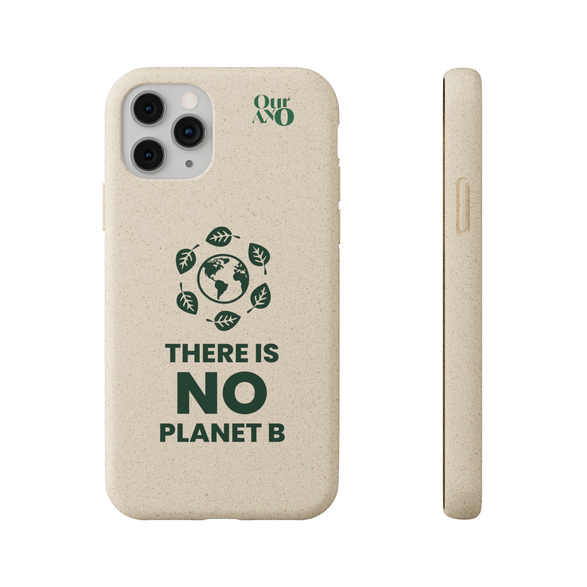 ourAXO No Planet B biodegradable eco-friendly phone case
