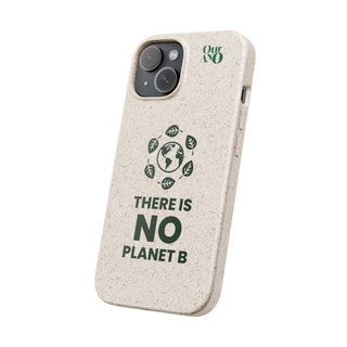 "NO PLANET B" APPLE IPHONE CASE - 100% SUSTAINABLE - ouraxo