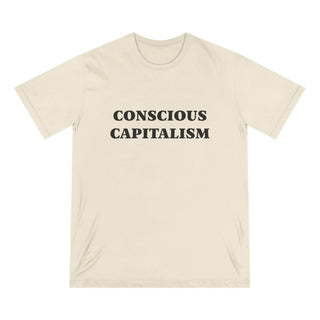 ourAXO 100% ORGANIC COTTON T - SHIRT - CAUSES COLLECTION "CONSCIOUS CAPITALISM" - ouraxo