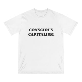 ourAXO 100% ORGANIC COTTON T - SHIRT - CAUSES COLLECTION "CONSCIOUS CAPITALISM" - ouraxo