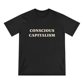 ourAXO 100% ORGANIC COTTON T - SHIRT - CAUSES COLLECTION "CONSCIOUS CAPITALISM" - ouraxo