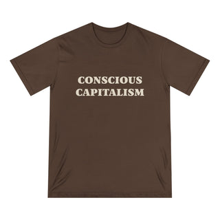 ourAXO 100% ORGANIC COTTON T - SHIRT - CAUSES COLLECTION "CONSCIOUS CAPITALISM" - ouraxo