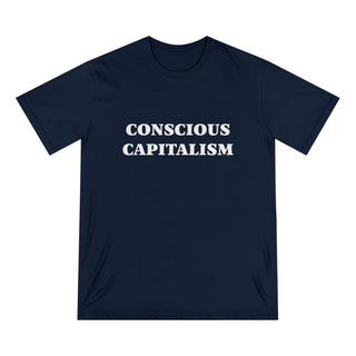 ourAXO 100% ORGANIC COTTON T - SHIRT - CAUSES COLLECTION "CONSCIOUS CAPITALISM" - ouraxo