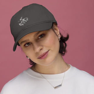 "PISCES SIGN" ZODIAC COLLECTION - 100% CERTIFIED ORGANIC COTTON HAT WITH EMBROIDERY - ouraxo