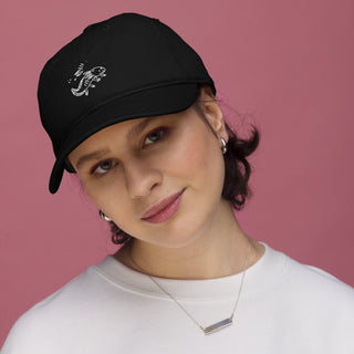 "PISCES SIGN" ZODIAC COLLECTION - 100% CERTIFIED ORGANIC COTTON HAT WITH EMBROIDERY - ouraxo