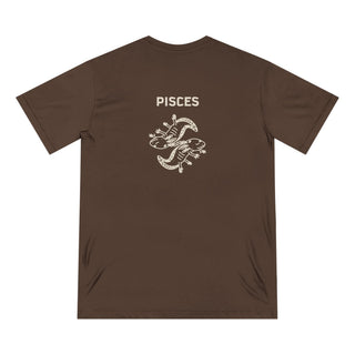 Pisces Zodiac T Shirt | Organic Cotton | Sustainable Axolotl Apparel - ouraxo