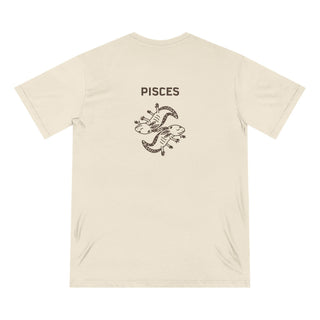 Pisces Zodiac T Shirt | Organic Cotton | Sustainable Axolotl Apparel - ouraxo